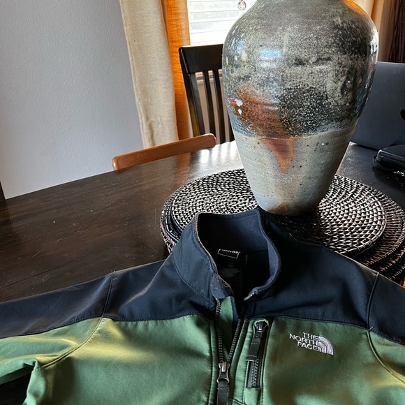 The North Face Apex Bionic Softshell Jacket - Boys Green - Picture 2 of 5